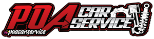 Imagem que mostra o logo da oficina Poa Car Service.